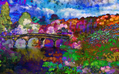 Impressionism, Landscape of Flowers