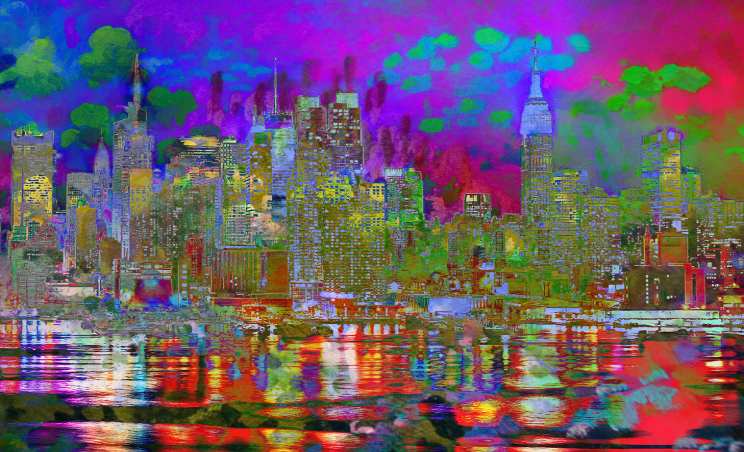 City Impressionism Landscape