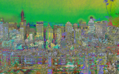 Landscape Impressionism City