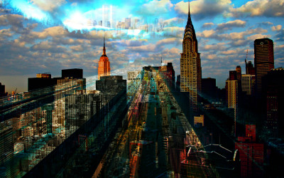 Art Print City Dreaming