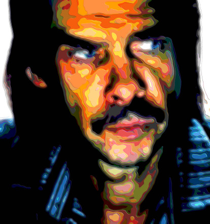 Nick Cave Portrait Art