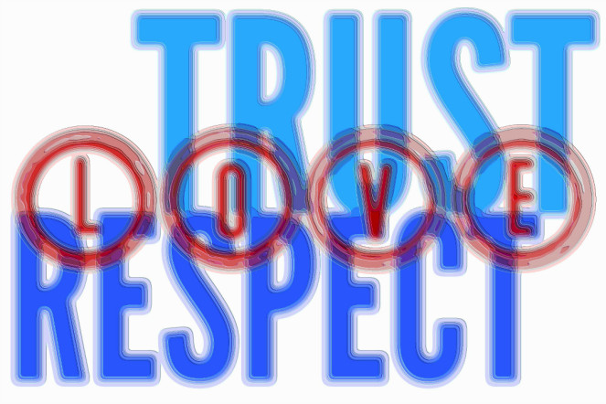 Trust Respect Love Art