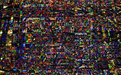 Abstract Art Faith Building