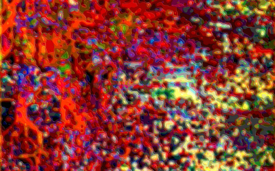 Abstract Art in Reds