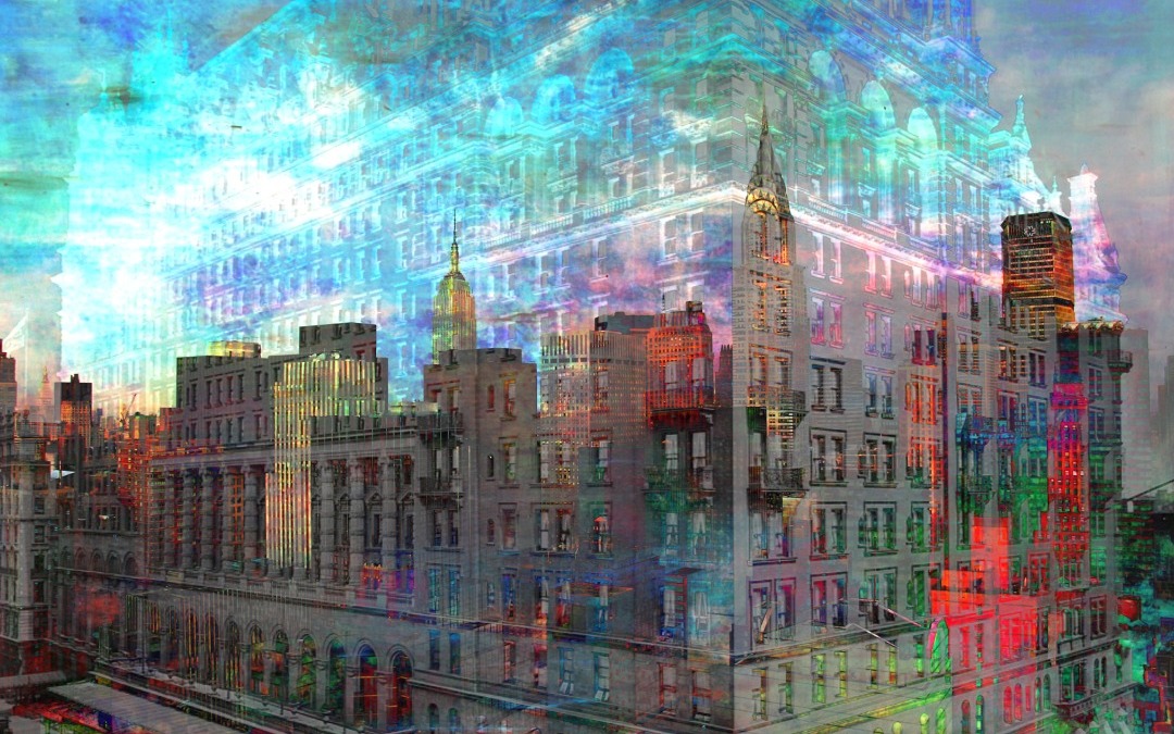 Manhattan Ghostly Cityscape