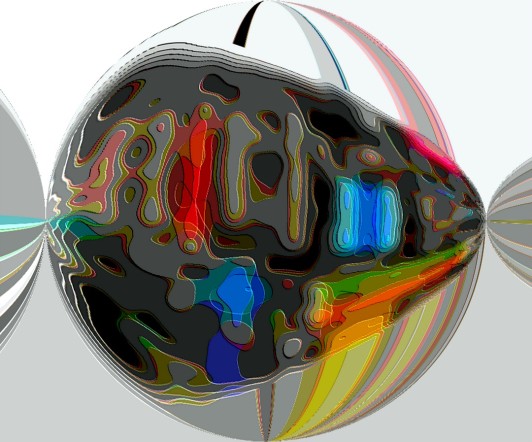 New Abstract Motherboard Circle