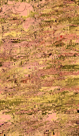 Abstract Distortion Champagne Pink