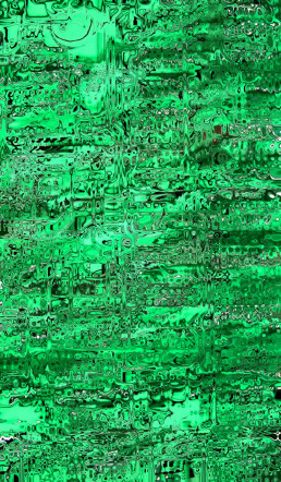 Abstract Distortion Forest Green