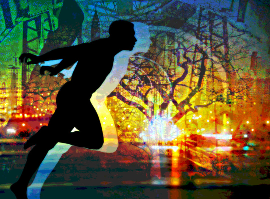 Digital art titled Meteorite Von Tresey